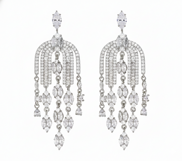 Crystal Fringe Earrings