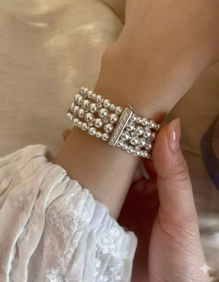 Multi-layer Pearl Bracelet