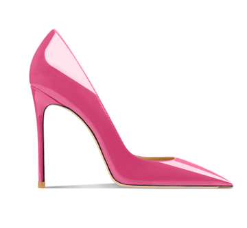 Hot Pink high heel shoes 10CM
