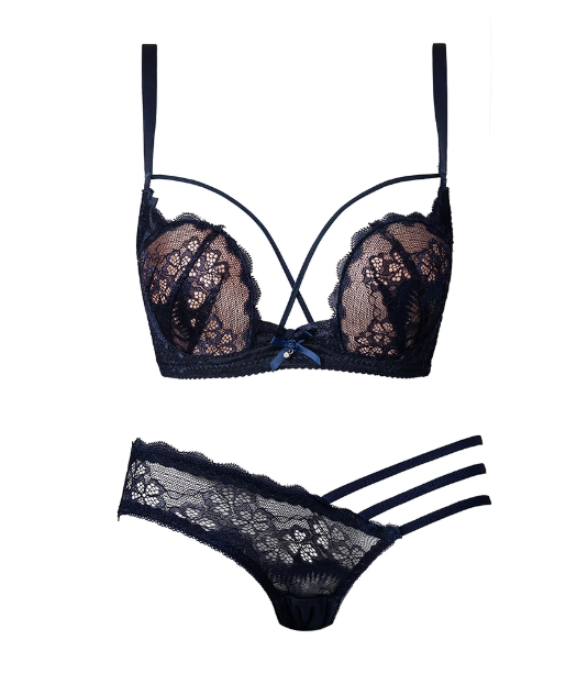 Sexy Back Lace Teddy Set